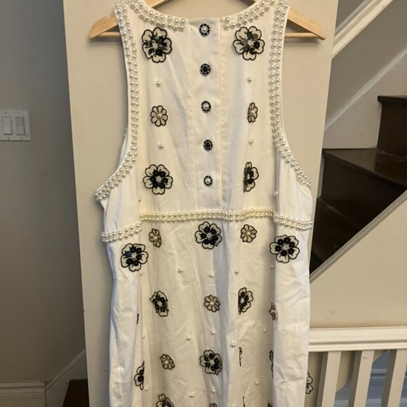 Embellished Anthropologie Plus Size Dress - Picture 3 of 11